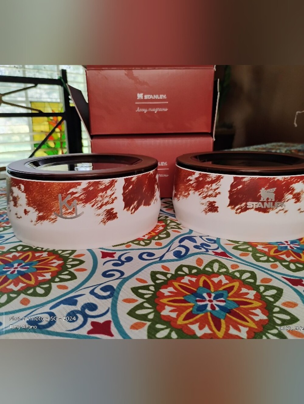 Stanley x Kacey Musgraves Rodeo Pet Bowl 3qt *Set Of 2* BNIB -in Hand Ships Fast